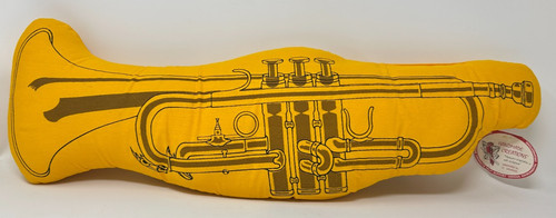 Cuscino tromba giallo - , 24"