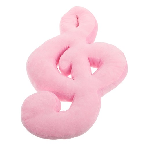 Cuscino peluche note musicali - cuscino,
