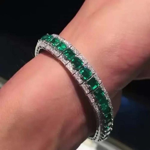 Bracciale placcato oro bianco